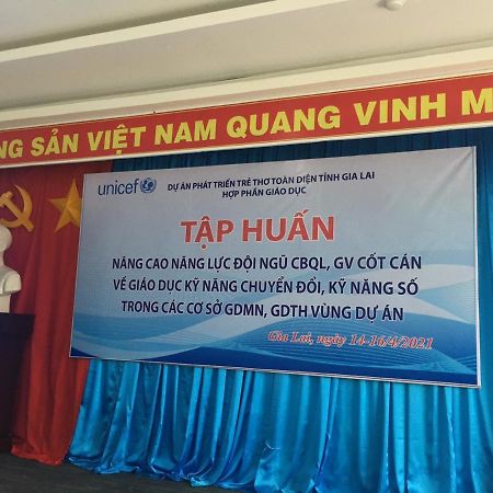 Cong Doan Gia Lai Hotel Pleiku Zewnętrze zdjęcie